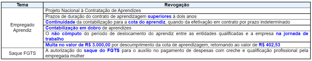 Programa Emprega Mais Mulheres: Conversão em Lei. Flexibilizações. Multa. Aprendizagem - Nevra Software